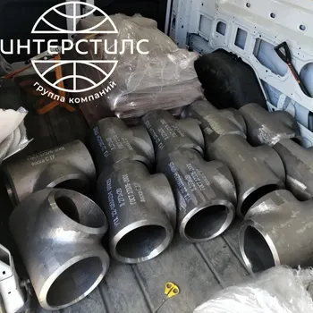 Стальной тройник равнопроходной 76 мм 10 мм 09Г2С ГОСТ 17376-2001 купить в Усть-Илимске